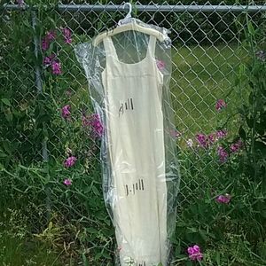 J.Jill linen apron dress